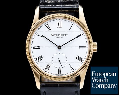 Patek Philippe Yellow Gold Calatrava Ref 3796 Manual Wind